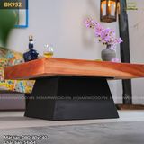 Bàn sofa vuông gỗ Teak