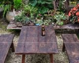 Bàn ghế sân vườn (gỗ tàu thuyền)