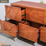 Tủ gỗ decor phong cách hiện đại