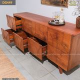 Tủ gỗ decor phong cách hiện đại