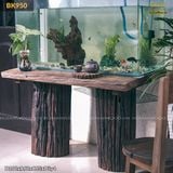 Bàn ghế đôn gỗ lũa