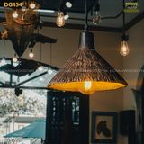 Đèn gỗ nghệ thuật treo