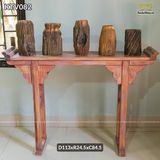 Kệ gỗ hệ màu retro