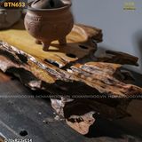 Đôn kê tượng gỗ lũa