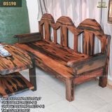 Concept bàn ghế sofa gỗ tàu thuyền lớn