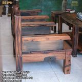 Concept bàn ghế sofa gỗ tàu thuyền lớn