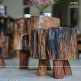 Đôn gỗ lũa Đinh hương