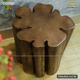 Đôn gỗ cạnh khế