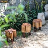 Đôn gỗ cạnh khế