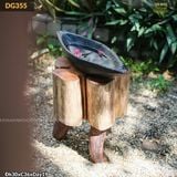 Đôn gỗ cạnh khế