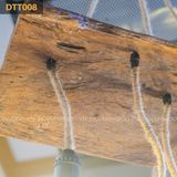 Đèn trần gỗ nghệ thuật