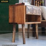 Tab sofa/ tab đầu giường khắc hình