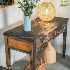 Bàn decor gỗ tàu thuyền