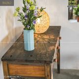 Bàn decor gỗ tàu thuyền