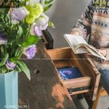 Bàn decor gỗ tàu thuyền