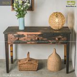 Bàn decor gỗ tàu thuyền