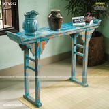 Kệ gỗ hệ màu retro