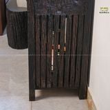 Tủ bếp gỗ lũa