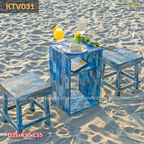 Combo bàn hộp kèm 2 ghế đơn