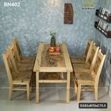 Bộ bàn ăn nguyên tấm