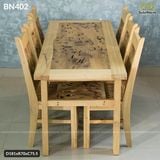 Bộ bàn ăn nguyên tấm