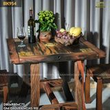 Bàn ăn/BÀN CAFE gỗ tàu thuyền
