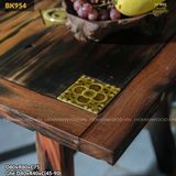 Bàn ăn/BÀN CAFE gỗ tàu thuyền