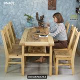 Bộ bàn ăn nguyên tấm