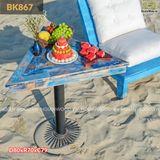 Bàn tam giác chân trụ sắt