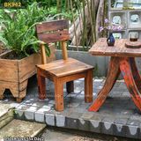 Bàn ghế cafe/sân vườn (gỗ tàu thuyền)