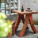 Bàn ghế cafe/sân vườn (gỗ tàu thuyền)