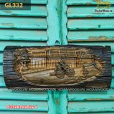 Tranh khắc hình phố Hội