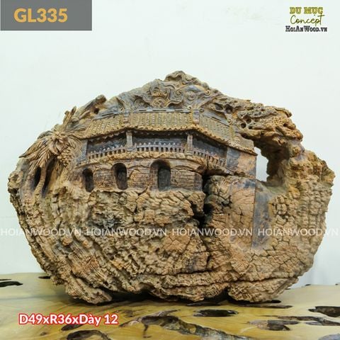 Tượng điêu khắc chùa Cầu