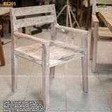 Bộ bàn ghế ăn phong cách rustic