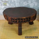Đôn gỗ/Bàn trà gỗ điêu khắc