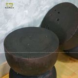 Đôn gỗ nguyên khối tạo hình