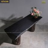 Bàn trà bệt/kệ thấp chất mộc mạc