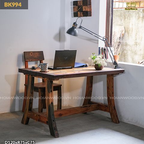 Bàn làm việc gỗ tàu thuyền