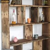 Kệ trưng bày gỗ tàu thuyền