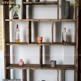 Kệ trưng bày gỗ tàu thuyền