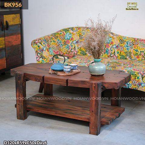 Bàn sofa gỗ tàu thuyền