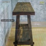 Kệ console 2 tầng áp tường