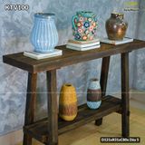 Kệ console 2 tầng áp tường