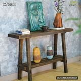 Kệ console 2 tầng áp tường