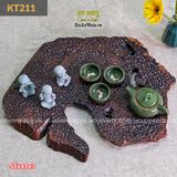 Khay trà gỗ tự nhiên