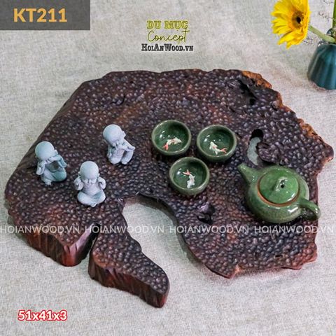 Khay trà gỗ tự nhiên