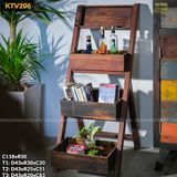 Kệ gỗ đa năng 3 tầng