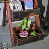 Kệ gỗ đa năng 3 tầng