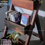 Kệ gỗ đa năng 3 tầng