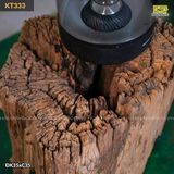 Đôn gỗ lũa decor